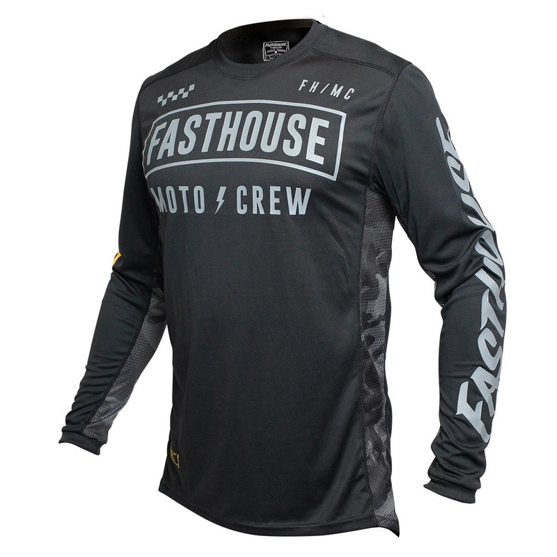 Strike Jersey – Black/Camo S