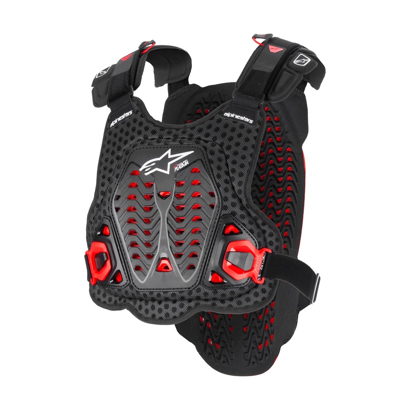 Alpinestars A-5 Plasma Chest Protector – Black Red White M/L