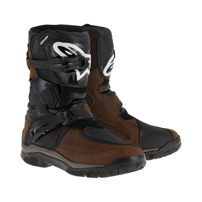 Alpinestars Belize Drystar Boots – Oiled Leather Brown Black Boots US 10 / EU 45.5