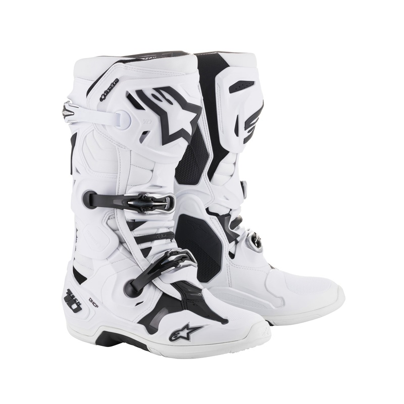 Alpinestars Tech 10 – White Boots US 10 / EU 44.5