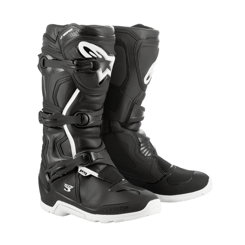 Alpinestars Tech 3 Enduro Waterproof – Black / White US 10 / EU 44.5