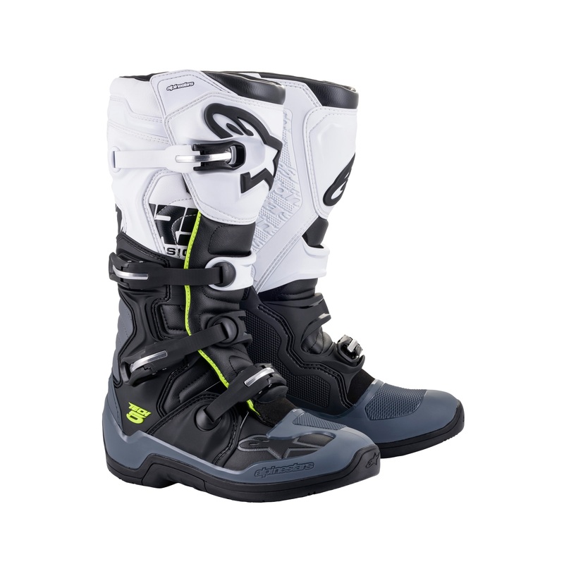 Alpinestars Tech 5 – Black Dark Gray White Boots US 10 / EU 44.5