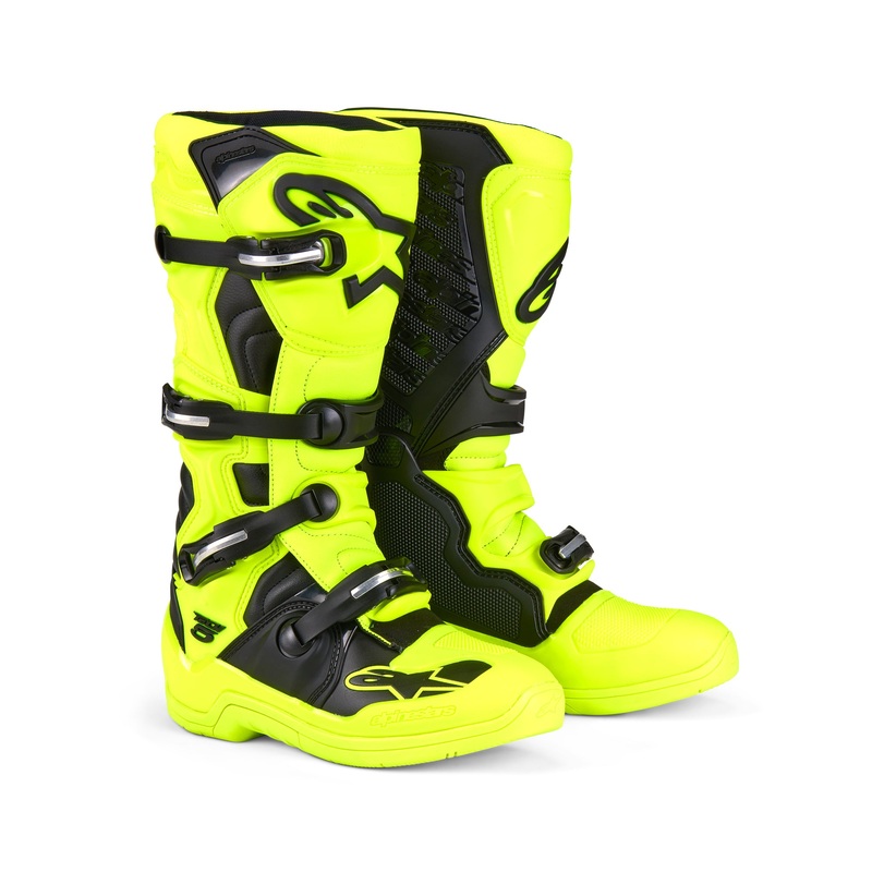 Alpinestars Tech 5 – Yellow Fluo / Black US 10 / EU 44.5