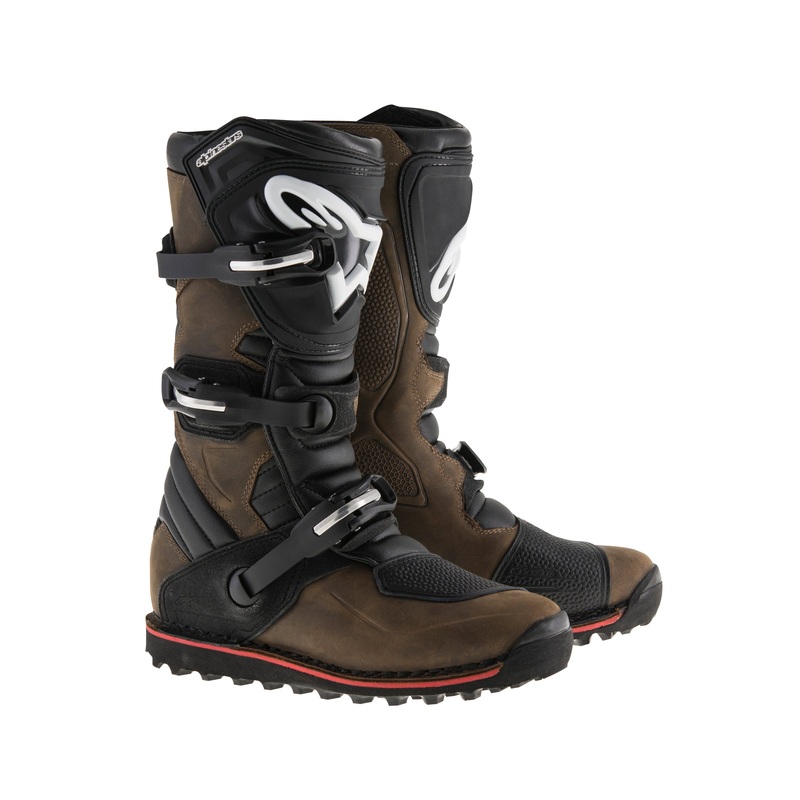 Alpinestars Tech T – Brown Oiled Boots US 10 / EU 44.5