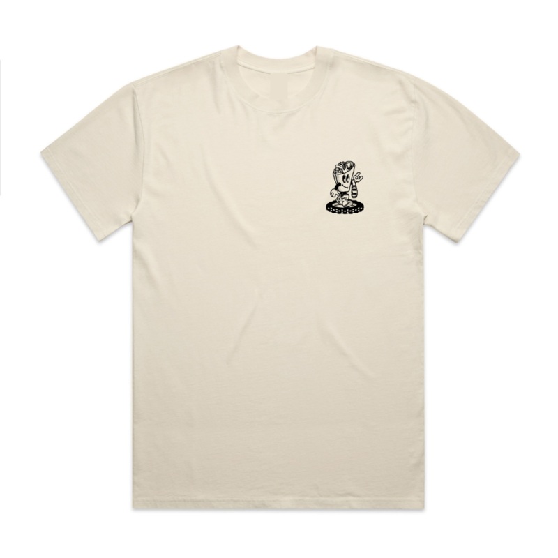 Kids Bikes & Burritos Tee 8 Bone