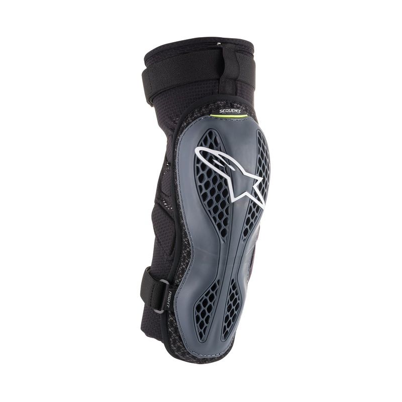 Alpinestars Sequence Knee Protector – Anthracite Yellow Fluo L/XL