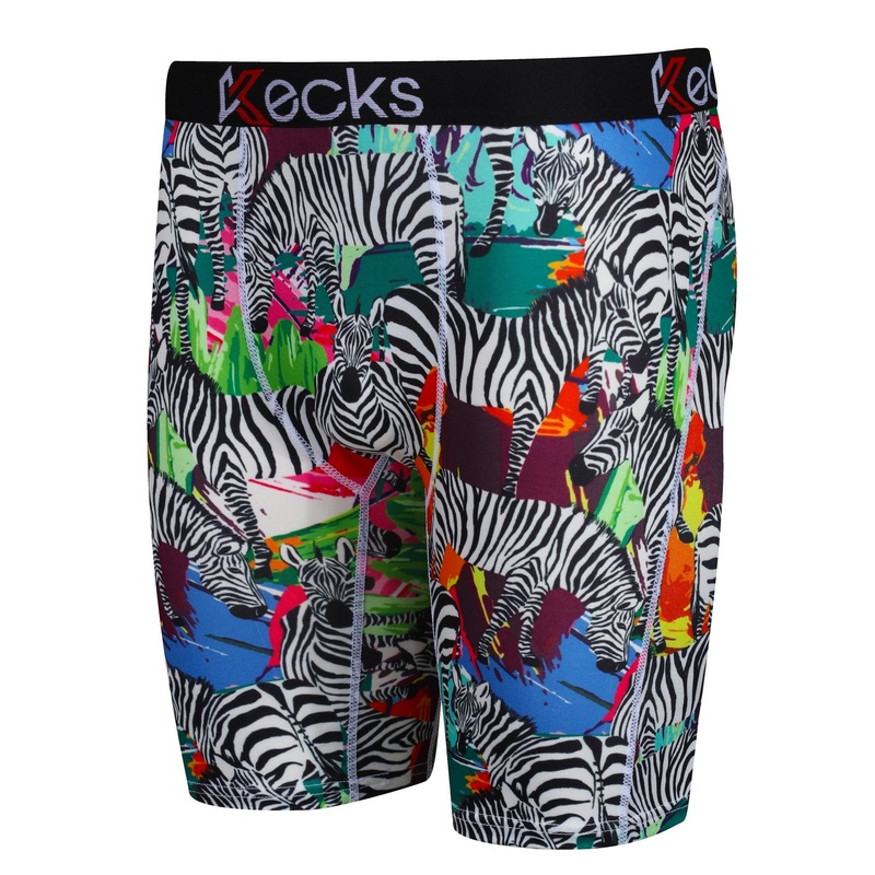 Funky Zeb Mens Boxer Shorts SMALL