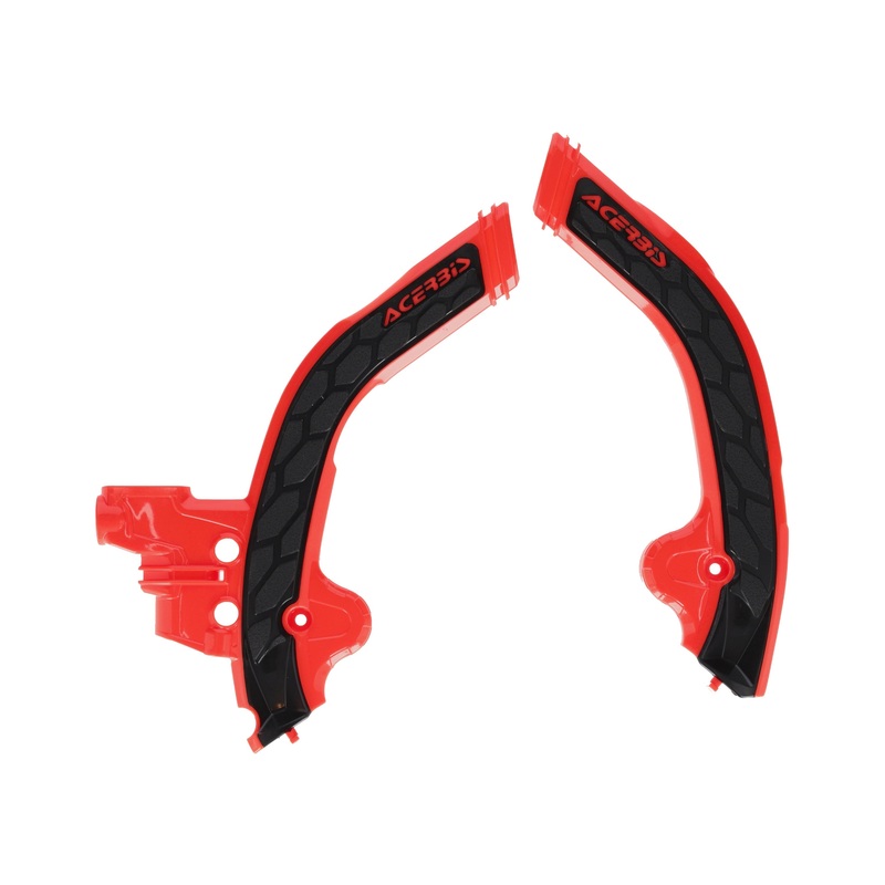 X-GRIP FRAME PROTECTOR FOR BETA RR 250 2T RACING RR 480 4T RACING RR RACE 2T 12  RX 300RR X-PRO 125 2T5 2023-25 red/black