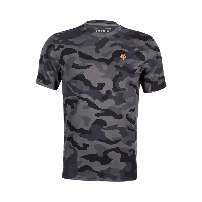Fox Head Camo Tech Tee Black Camouflage S