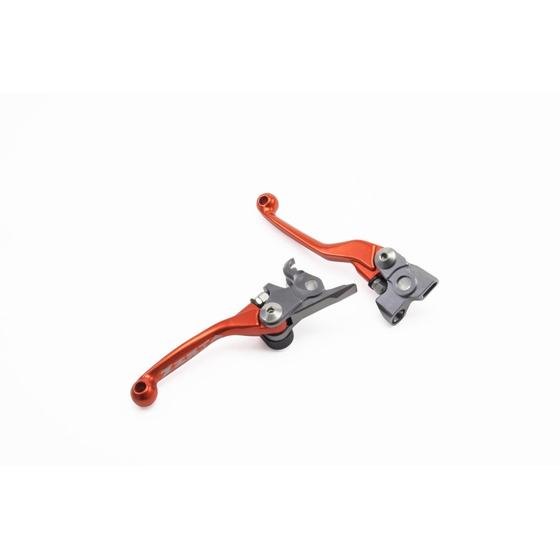 Pivot brake and clutch lever Set KTM SX 65 / 85 14-22 Freeride 14-17 One size Orange
