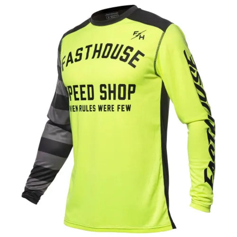 Youth Carbon Eternal Jersey – High-Viz/Black YXS
