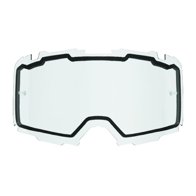 FXR Combat Dual Goggle Lens Clear With Post