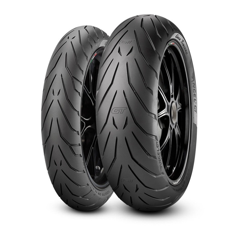 Pirelli Angel GT 120/70ZR17 58W | 180/55ZR17 73W Motorcycle Tubeless Tyre Pair Tubeless
