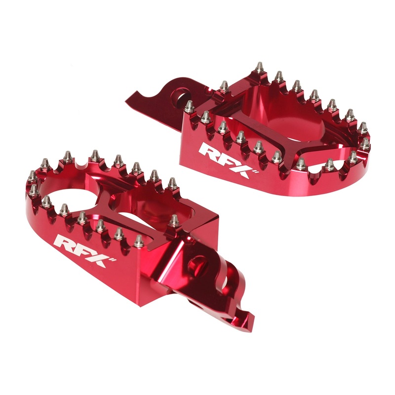 RFX Pro Series Footrests Red GasGas MC125-400 2021-2022