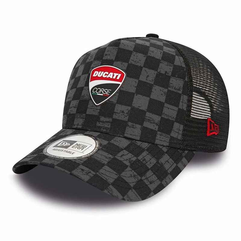 Ducati Checkered Cap Grey