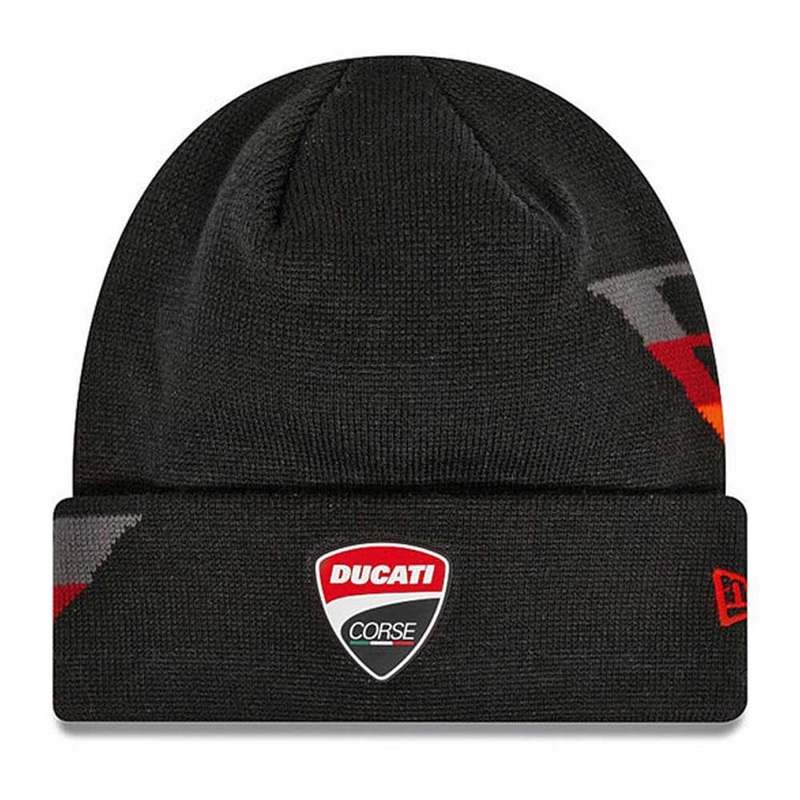 Ducati Corse New Era Black Beanie Black