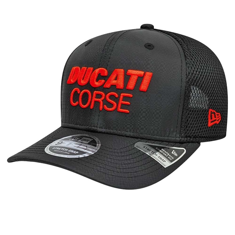 Ducati Corse New Era Fluo Red Cap Black
