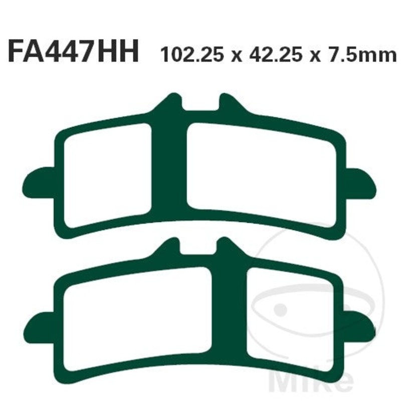 FA447 HH EBC Double-H Sintered Brake Pads