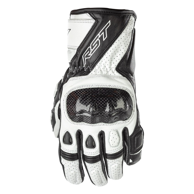 RST Stunt III CE Ladies Glove Black White 6 White