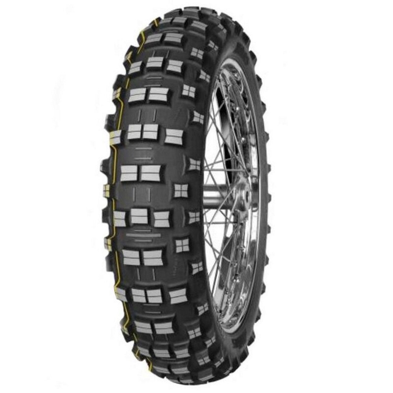 120/90-18 65R TT Mitas Super Light Yellow Terra Force-EF Rear Tyre