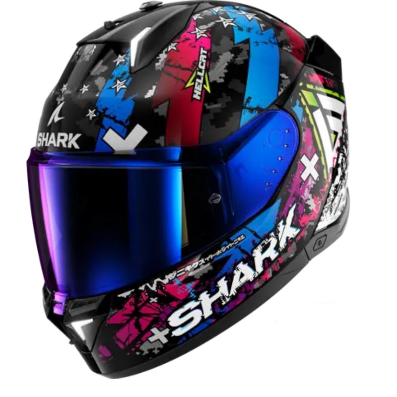 Shark Skwal I3 Hellcat KUB Full Face Crash Helmet XS / 54cm