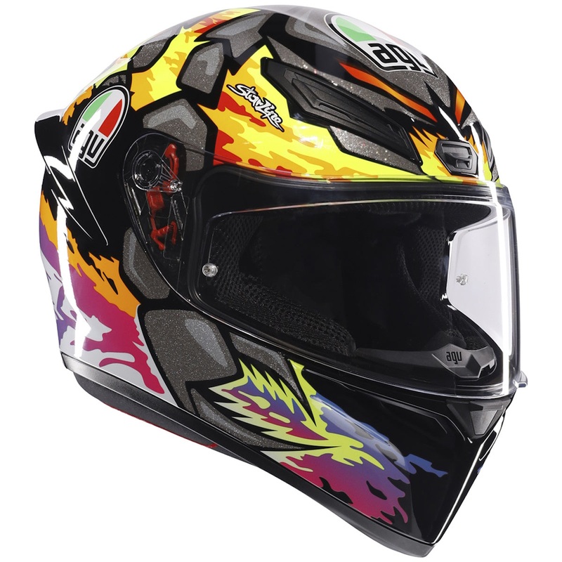 AGV K1-S Bezzecchi 2023 Replica Full Face Helmet Yellow 2XL / 64