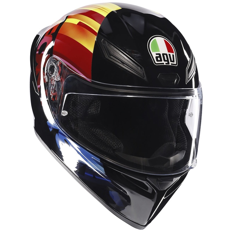AGV K1-S Pulse 46 Replica Full Face Helmet Black 2XL / 64
