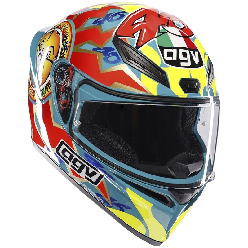 AGV K1-S Rossi Mugello 1999 Replica Full Face Helmet Red 2XL / 64