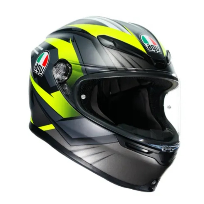 AGV K6 Excite Grey Full Face Helmet Grey XS / 54cm