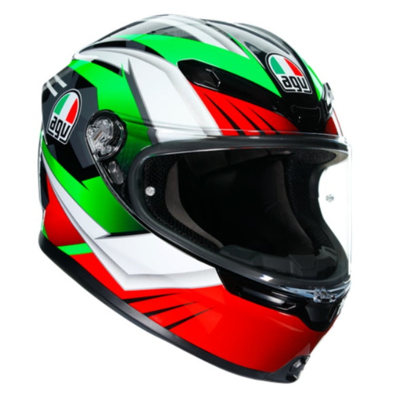 AGV K6 Excite Italy Full Face Helmet White XS / 54cm