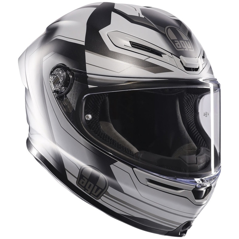 AGV K6-S Ultrasonic Matt Black Grey Full Face Helmet Grey L / 60cm