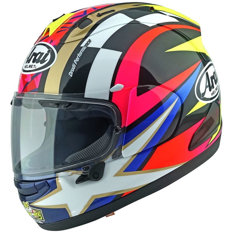 Arai RX-7V Evo Schwantz 30th Anniversary Full Face Helmet Black XS / 53-54cm