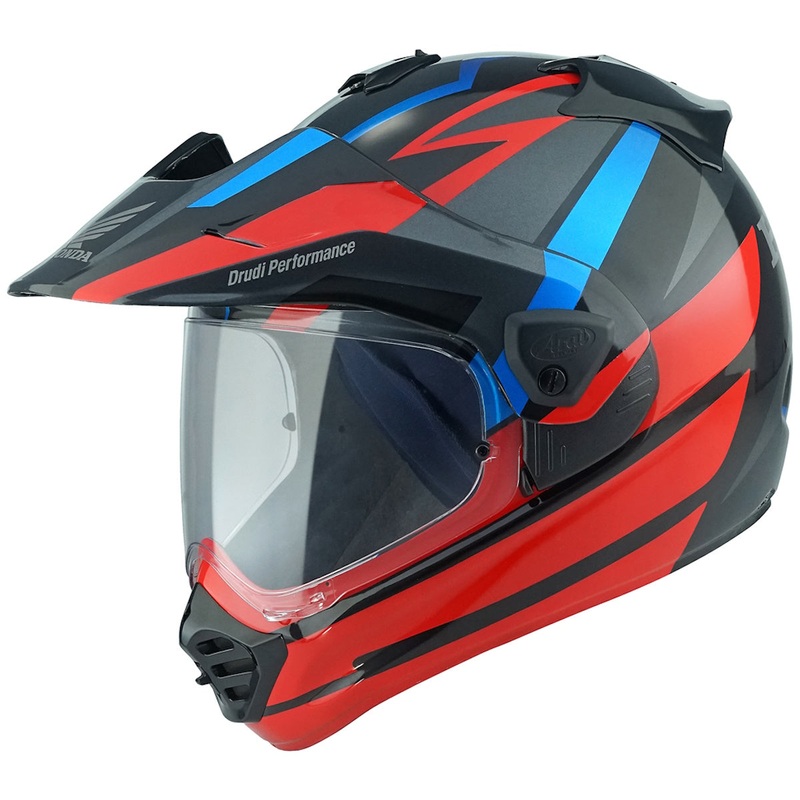 Arai Tour-X 5 Honda AT Black Red Dual Sport Helmet Red L / 60cm