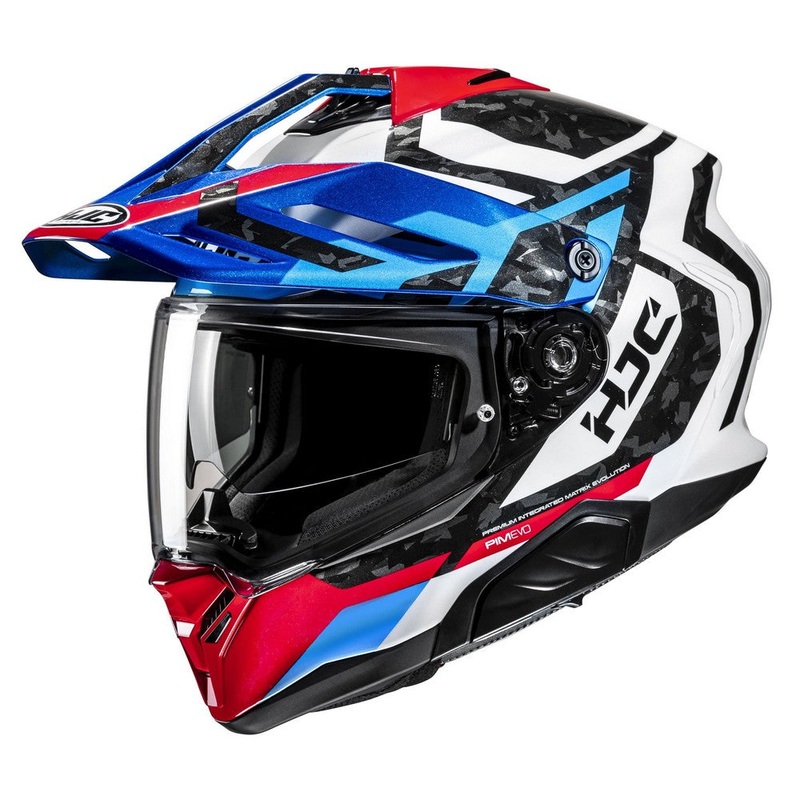 HJC RPHA 60 Dakar MC21 White Red Blue Dual Sport Helmet Red XS / 54cm