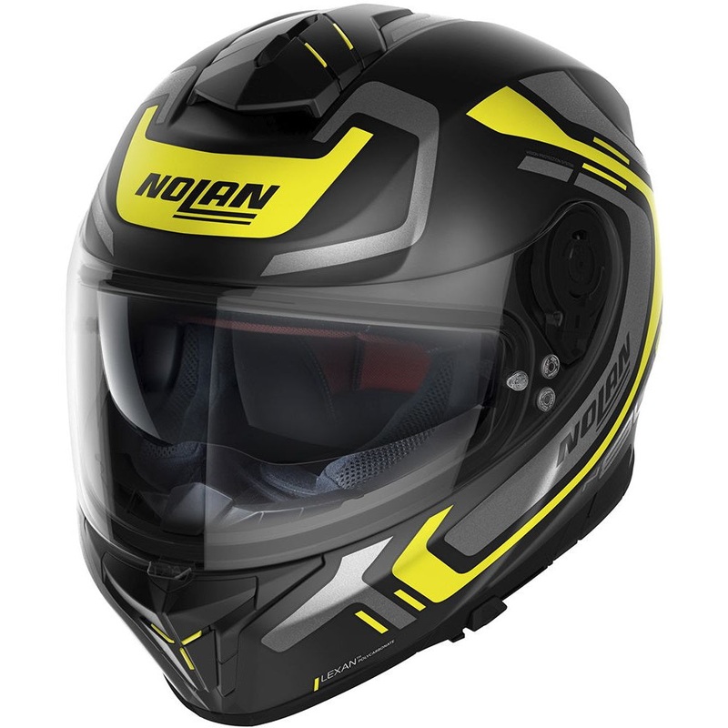 Nolan N80-8 Ally N-Com 040 Full Face Helmet Yellow 2XS / 54cm
