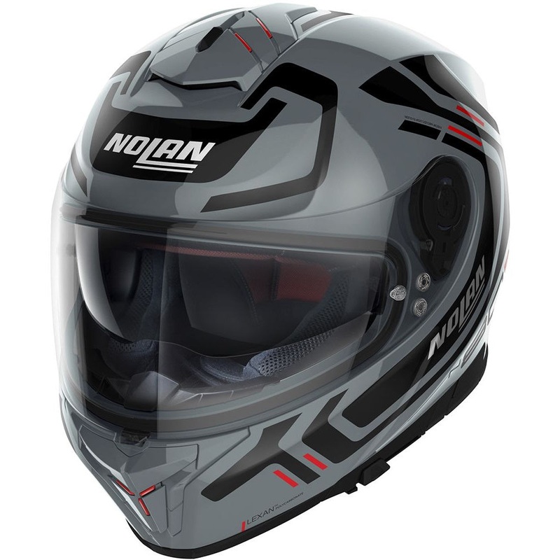Nolan N80-8 Ally N-Com 051 Full Face Helmet Grey 2XS / 54cm