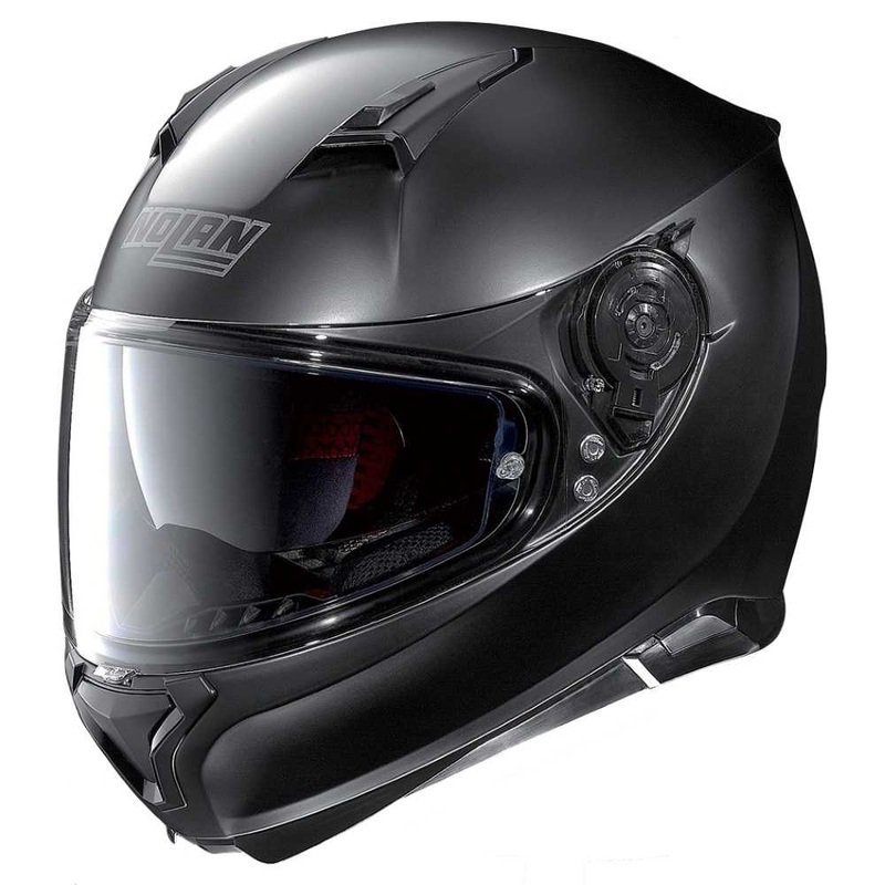 Nolan N87 Classic N-Com Flat Black Full Face Helmet Matt Black 2XS / 51-52cm