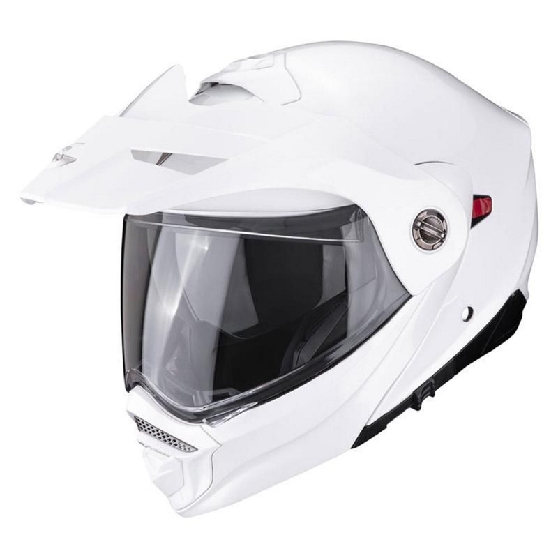 Scorpion ADX 2 Pearl White Flip Front Helmet White 2XL / 63-64cm