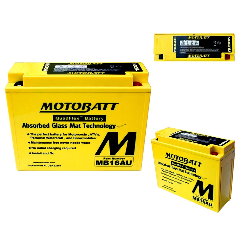 MB16AU Motobatt Battery