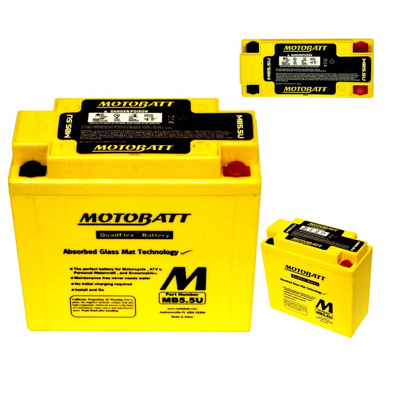 MB5.5U Motobatt Battery