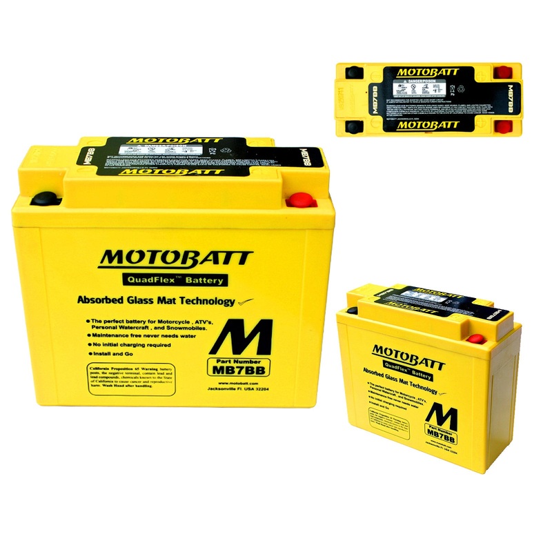 MB7BB Motobatt Battery