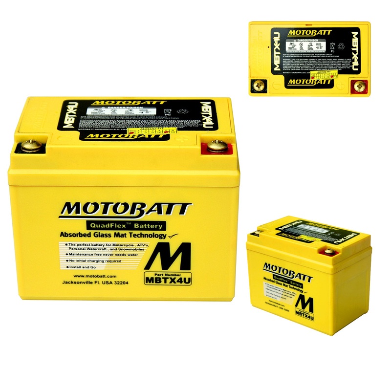 MBTX4U Motobatt Battery