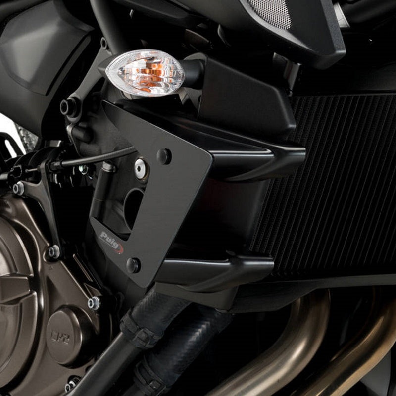 Yamaha MT-07 18-20 Puig Downforce Spoiler Wings Black