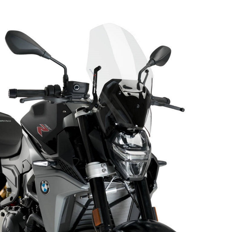 BMW F900R 20- Puig New Gen Touring Screen W/O Support Clear