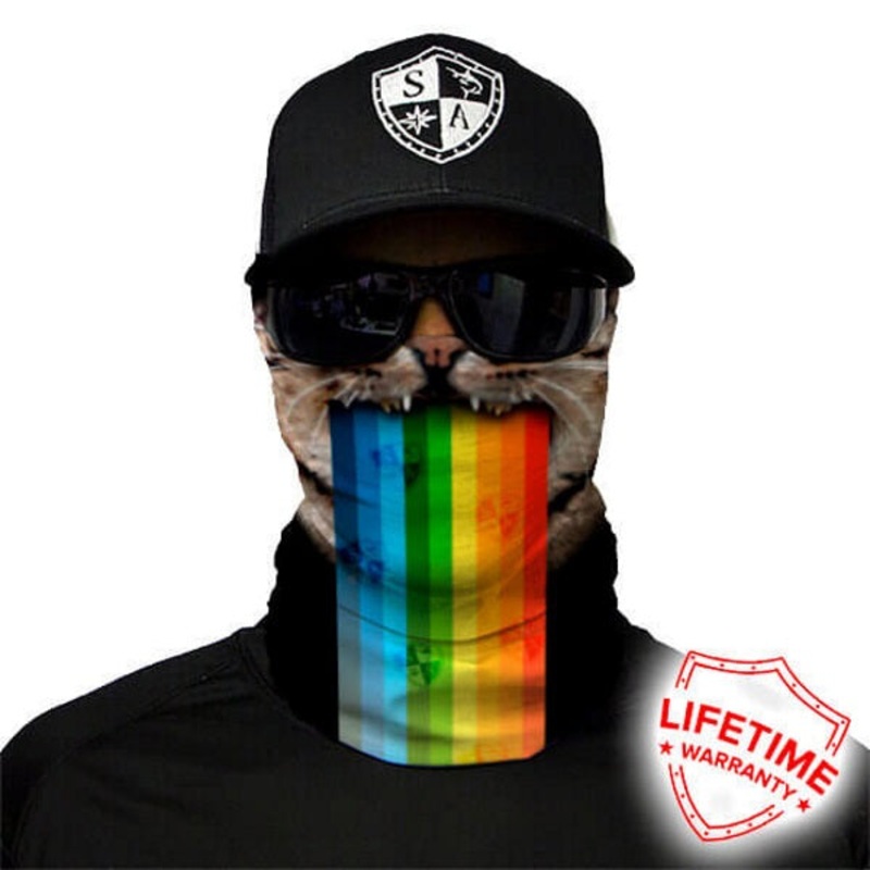 Rainbow Cat Neck Tube