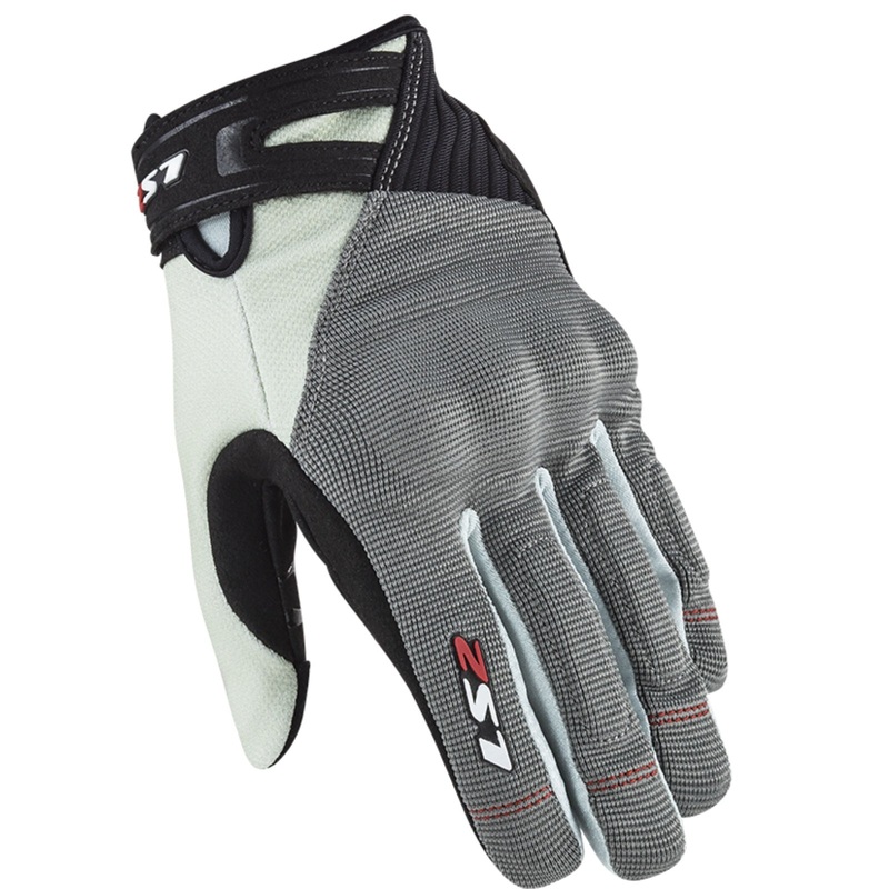 LS2 Dart 2 Lady Gloves Grey Pearl L Grey