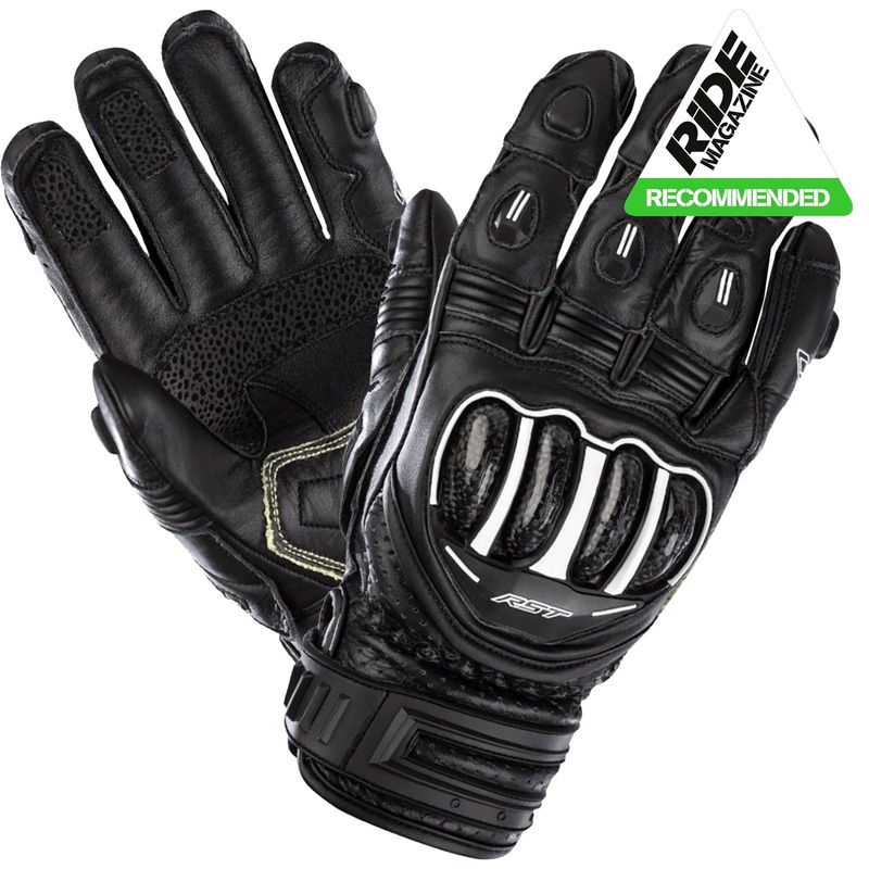 RST Tractech Evo 4 Short CE Gloves Black XS Black