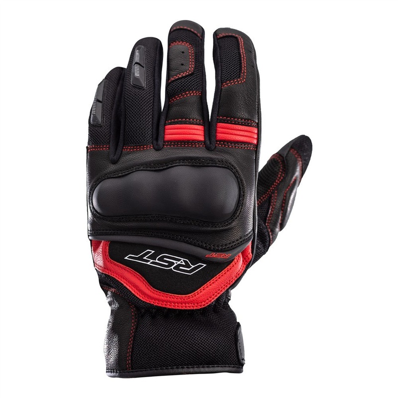 RST Urban Air 3 Mesh CE Gloves Black Red S Red