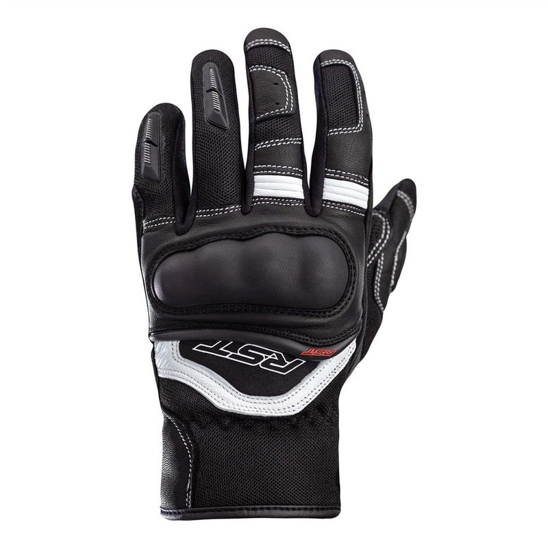 RST Urban Air 3 Mesh CE Gloves Black White XS White
