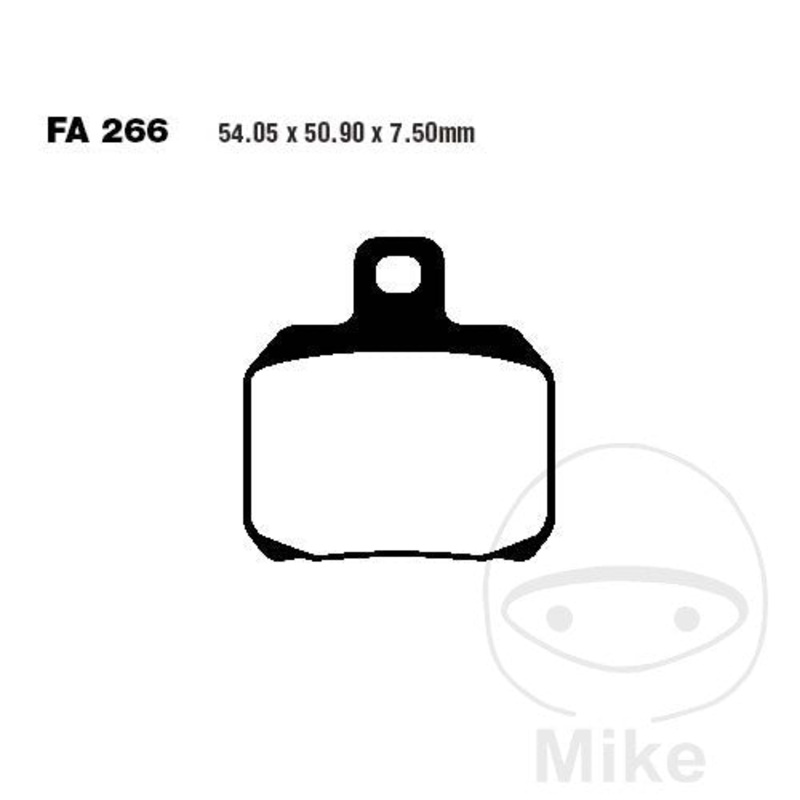FA266 HH EBC Double-H Sintered Brake Pads